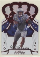 2020 Panini Chronicles Draft Picks Crown Royale Mirror Red Antonio Gibson 4r7