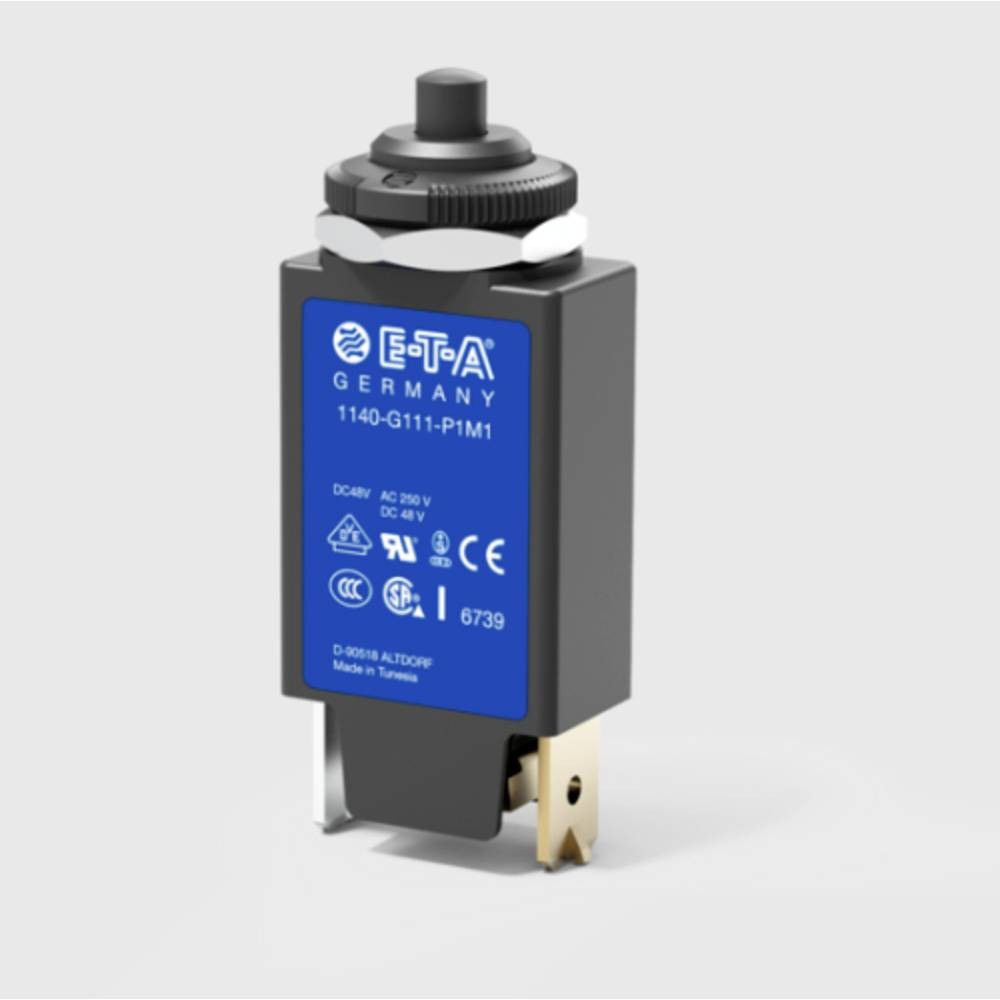 Disjoncteur de protection thermique ETA 1140 réarmement manuel 12A