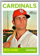 2013 Topps heritage Pete Kozma #409