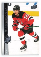 2020-21 Upper Deck #582 Janne Kuokkanen New Jersey Devils