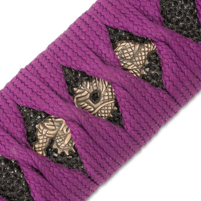 41" Shinwa Carbon Steel Battle Ready Full Tang Japanese Katana Sword with Sheath Foto 3 de 4