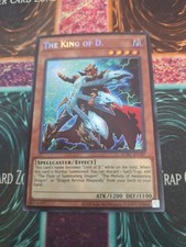 Yugioh The King of D. LCKC-EN107 Secret Rare Unlimited Near Mint