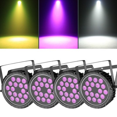 270W Waterproof RGBW LED Par Light Wash DMX Beam Stage DJ Par Can Light Wedding