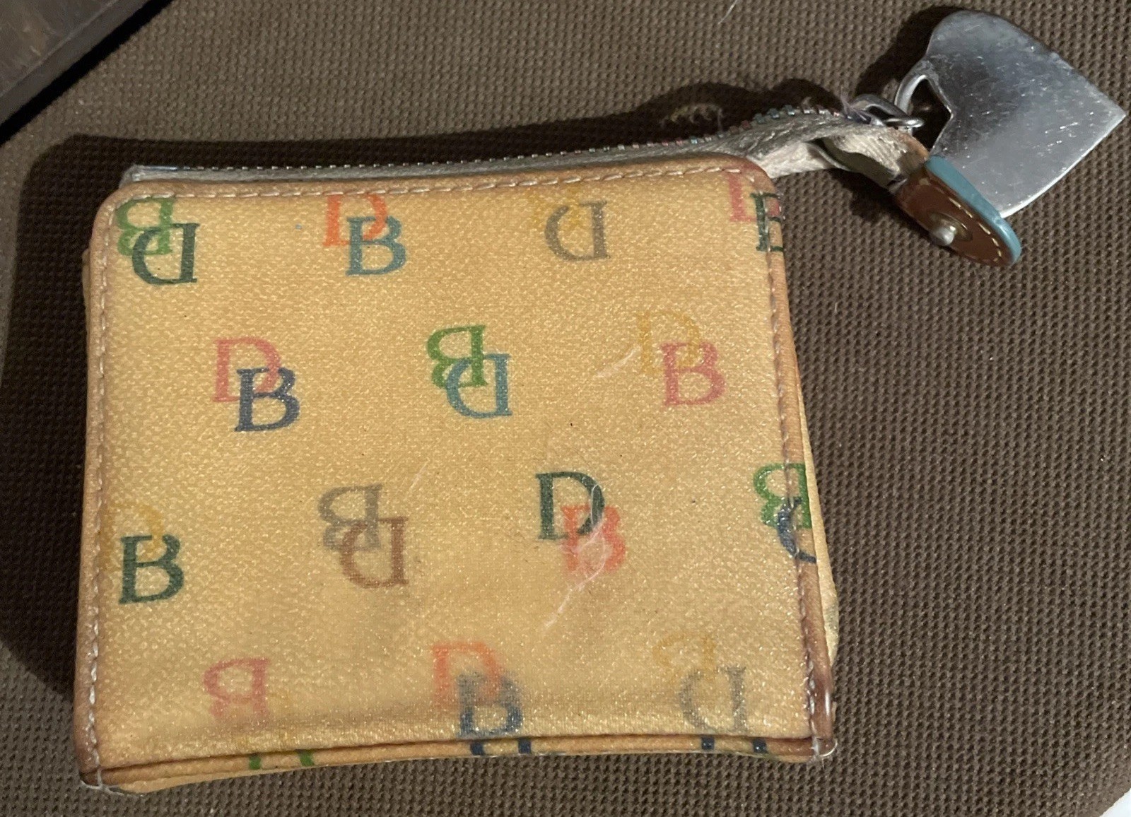 Dooney Bourke Multicolor Monogram Small Leather C… - image 2