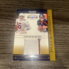 2005 Donruss Gridiron Gear - Past & Present Jake Plummer #PP 10 - 068/100