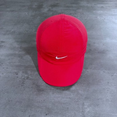 Nike Tailwind Hat Featherlight Dri-FIT Hat Pink Running Adjustable Swoosh Logo