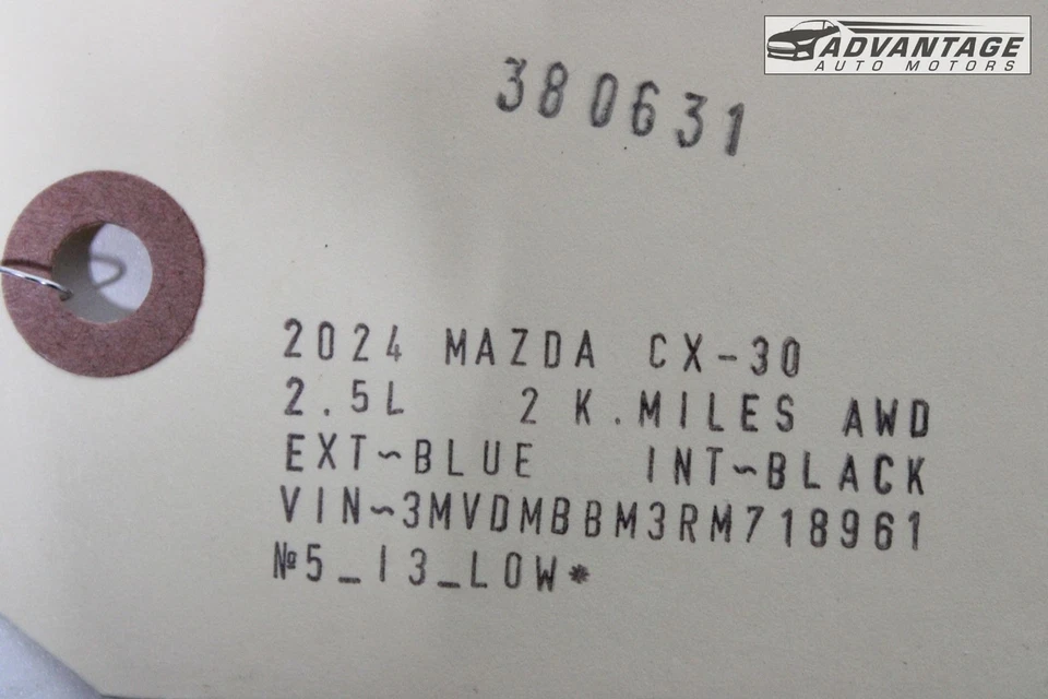 Mazda CX-30 2020-2024 puerta izquierda o derecha carcasa parachoques tapón cojín OEM Foto 4 de 4