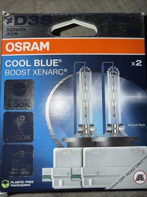 OSRAM XENARC Cool Blue Boost D3S Stirnlampe - 2 Stück (66340CBB-HCB)