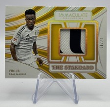 Panini Immaculate - Vinicius Junior - The Standard Patch - 07/10 - Jersey Number
