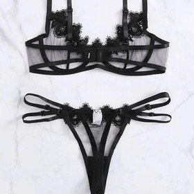 Sexy Lingerie Women Underwear Panty Set Play Lace Bodysuit Baby doll Sleepwear