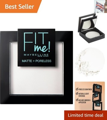 Fit Me Matte & Poreless: Langanhaltender transluzenter Puder für natürliche Eleganz