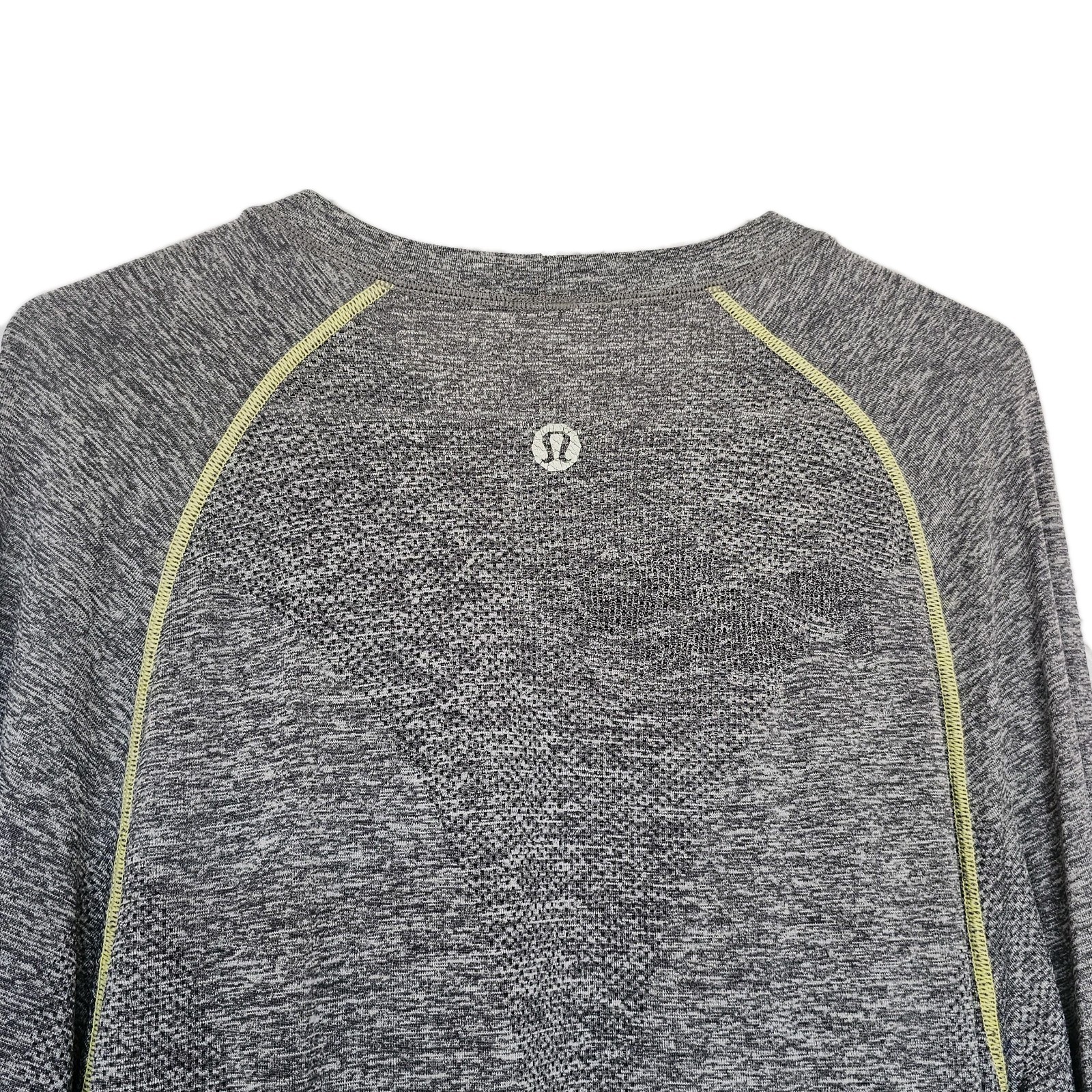 2 Lululemon Heathered Gray Performance Long Sleev… - image 13