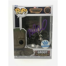 VIN DIESEL SIGNED GROOT FUNKO POP COA