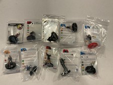 HeroClix Marvel DC Miniatures Lot 10 Figures With Cards Painted Bulk Collection