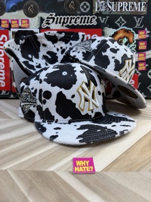 New Era CapzBoise Cattle Cow Pack New York Yankees Fitted 7 1/4 Sold Out Rare