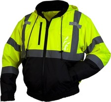 Pyramex RJ31 Waterproof Bomber Safety Jacket Fleece