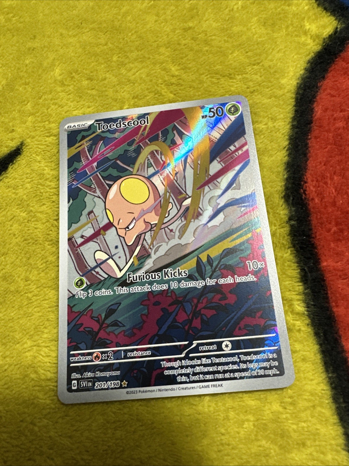 Pokemon Scarlet & Violet Toedscool 201/198 NM/M