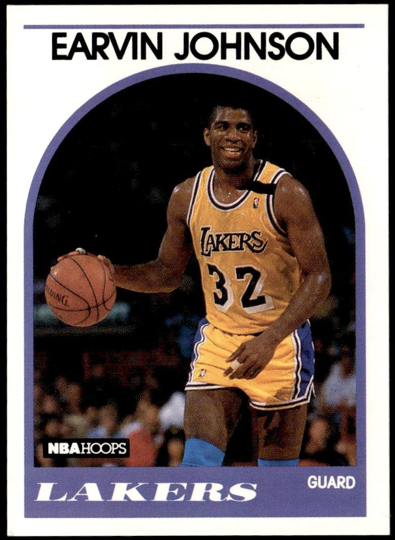 1989-90 Hoops #270 Earvin Johnson F5