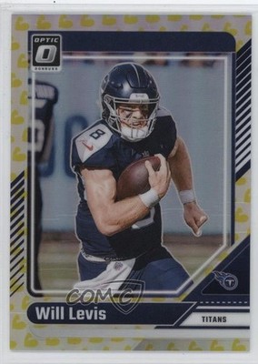 2024 Panini Donruss Optic Flex Prizm 43/149 Will Levis #189 1l42