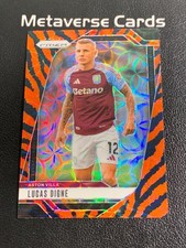 2024-25 Panini Prizm Premier League Lucas Digne Tiger Stripe Prizm SSP