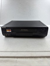 Sony SLV-N50 4-Head Hi-Fi Stereo VHS VCR Player Recorder Powers On