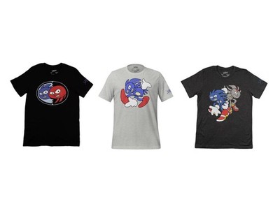 Official Sega Shop SANIC Sonic the Hedgehog April Fools Day Tshirt