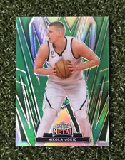 2024 Leaf National Convention Nikola Jokic Metal Green Refractor #'d /8 SSP MVP
