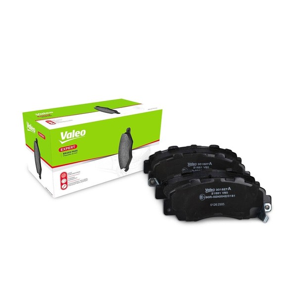 Bremsbelagsatz Scheiben Vorne 17,5 Mm Valeo FüR U.A. Honda Accord-image