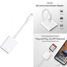Apple MFi Certified Lightning to SD Card Camera Reader for iPhone iPad
