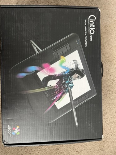 Wacom Cintiq 12WX - DTZ-1200W/G - Video of it Working! + DVI to USB C adapter - Bild 8 von 11
