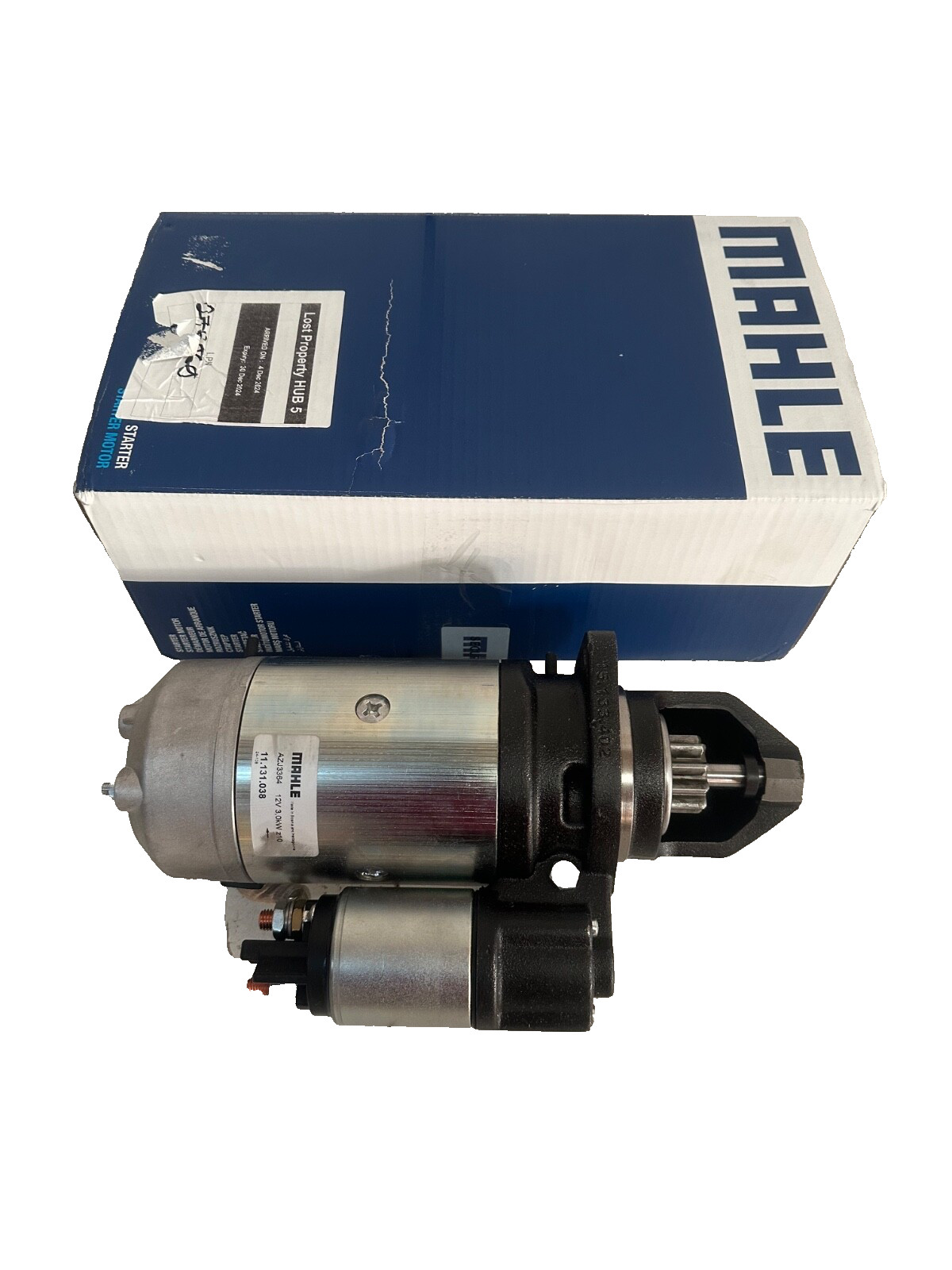 MAHLE Starter Motor Assembly 12 Volt 13600 Gram For Case 3.0 kW MS152 VAT Inc