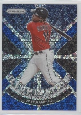 2021 Panini Prizm Illumination Blue Donut Circle 139/199 Jose Ramirez #IL-15 4wd