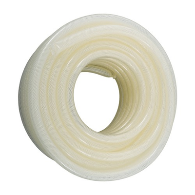 #ad High Pressure 100 Ft Braided Clear PVC Tube Vinyl Tubing 3 4quot; ID × 1quot; OD 10 Bar $50.27