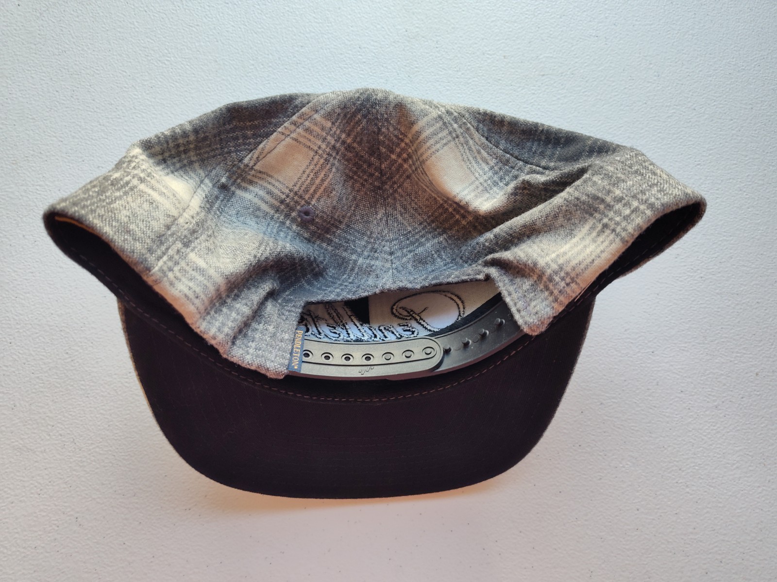 Pendleton The Classics Wool  Hat Snapback Gray Cap - image 4