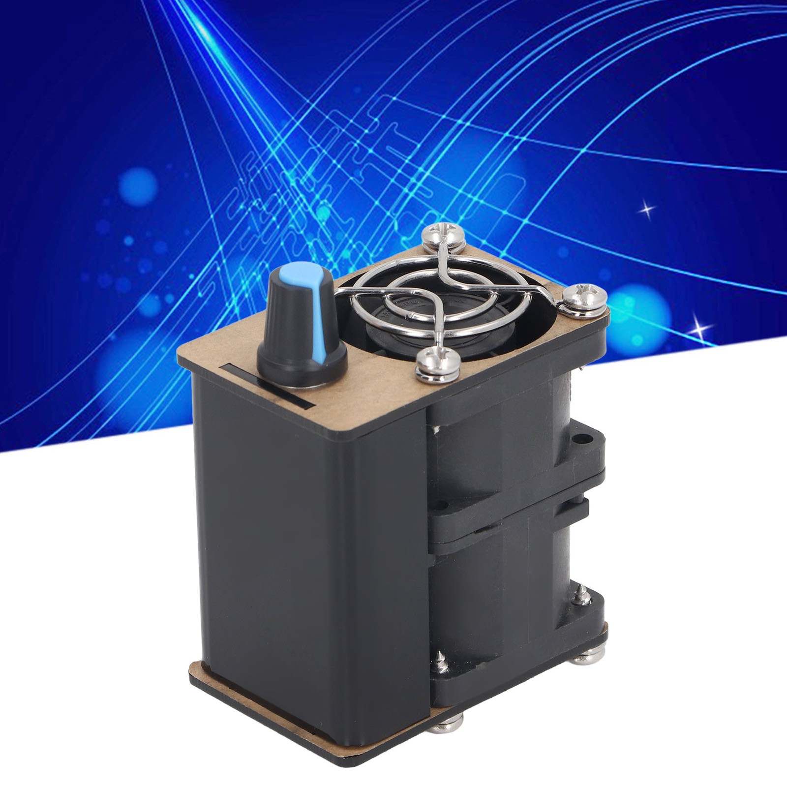 Powerful Fan Control Module With Black Acrylic Case 12V 12W Stepless Violent For