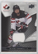 2018 Upper Deck Team Canada Juniors Team Canada Jerseys Blayre Turnbull #70 q2l