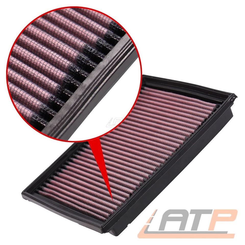 K&N SPORTLUFTFILTER SPORT LUFTFILTER TAUSCHFILTER SPORTFILTER AIR FILTER 33-2231 - Bild 3 von 4