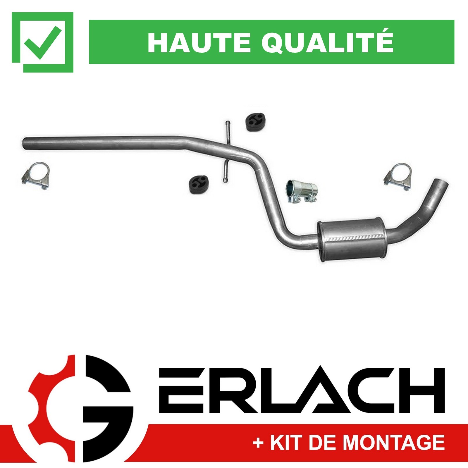 Silencieux intermédiaire Seat Toledo Leon 1.4 réparer bruit échappement 9424