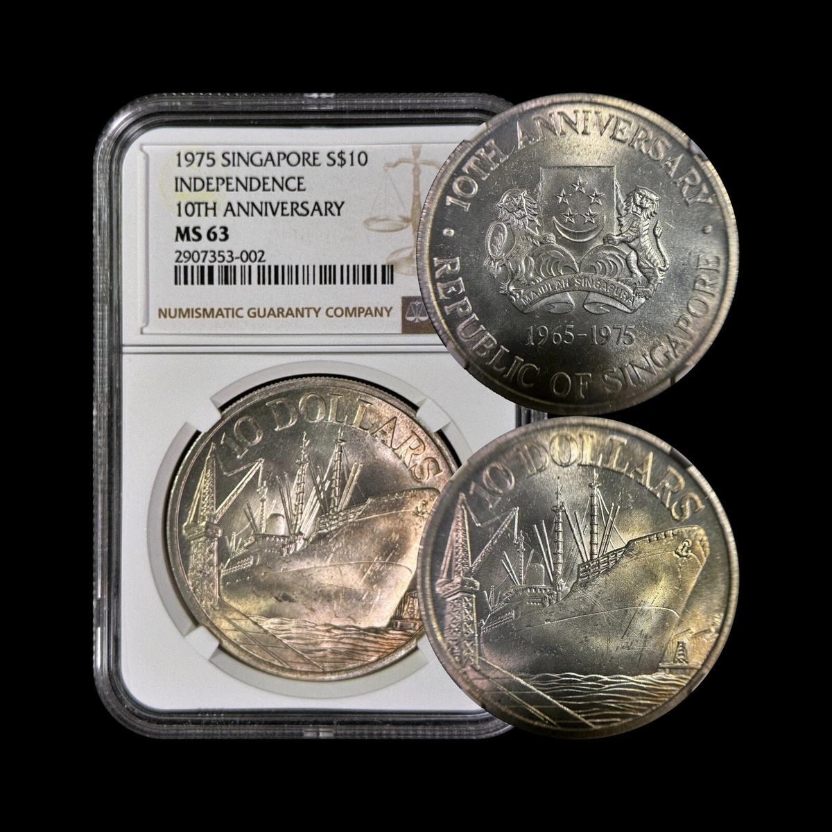 1975 新加坡硬币| eBay