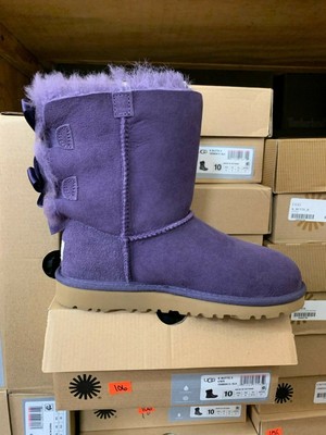 purple bailey bow uggs