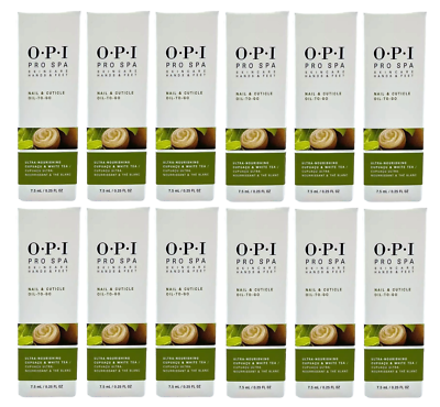#ad OPI Pro Spa Nail amp; Cuticle Oil To Go 0.25oz 7.5ml 12 PACK $79.95