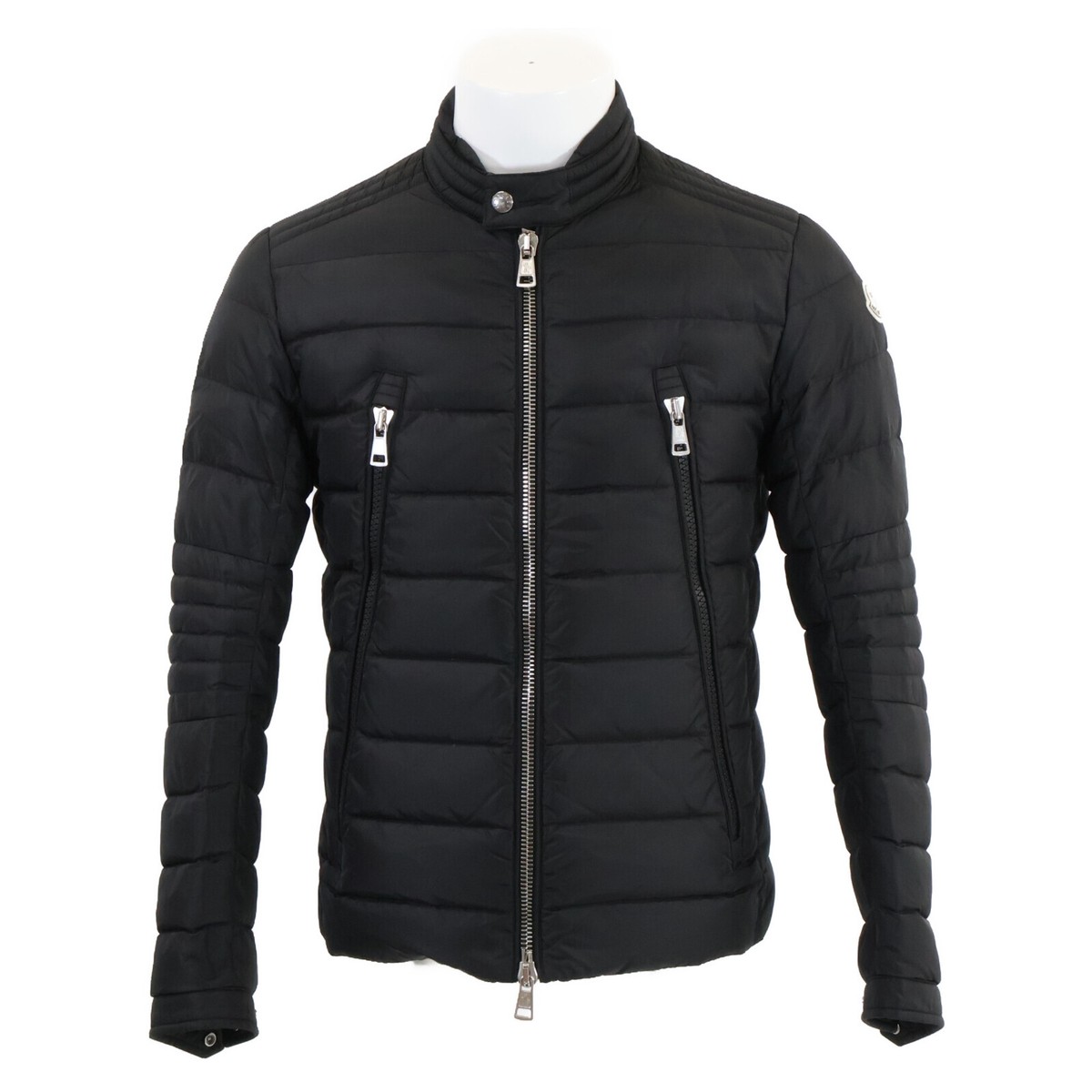MONCLER AMIOT riders down jacket 0 black | eBay