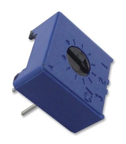 Trimmer,Potentiometer,50K,1TURN,Thd ,Variable / Trimmen Widerstand,M63P503KB40