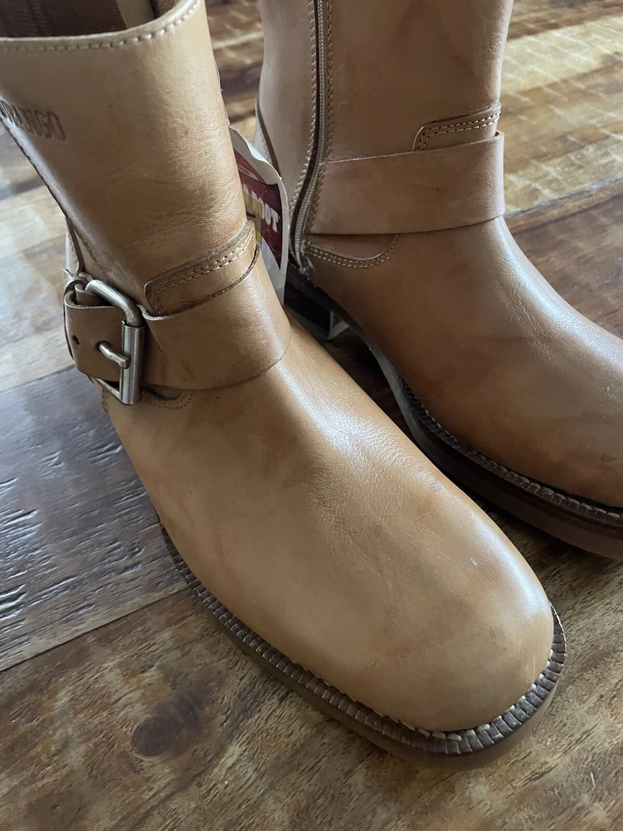 Round toe 2025 harness boots