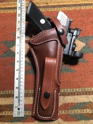 Ruger Mark III IV 22Auto w Red Dot Sight Leather Holster Mag Pouch MK USA