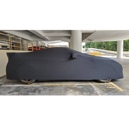 For Audi A6 C7 C8 2011-2022 Indoor Car Cover Satin Stretch Dustproof Black - Picture 10 of 11