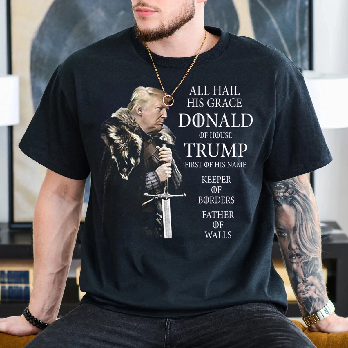 All Hail Donald Trump Game Of Thrones Shirt Stand With Trump 2024 All Hail Donald Trump Game Of Thrones Shirt Stand With Trump 2024