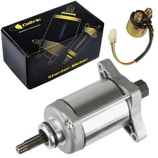 Starter And Relay Solenoid for Honda TRX420 FE TRX420FM Rancher 420 4X4 2007-13