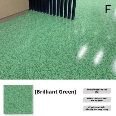High-Gloss Marble Effect Epoxy Floor Coating, Garage Floor Paint, Floor Pai G1C7