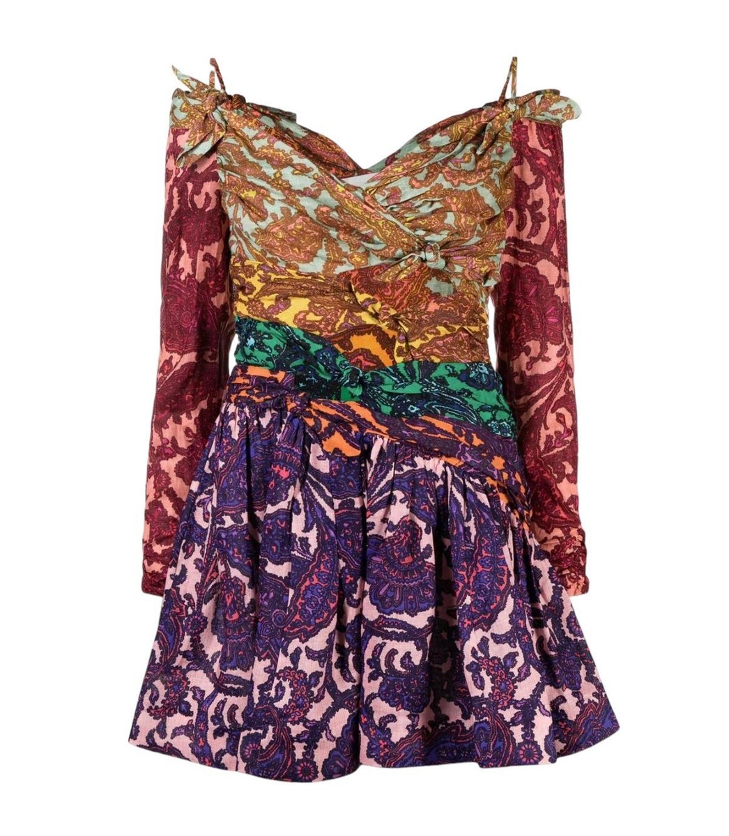 【Zimmermann】APPLIQUE PICNIC DRESS アップリケ ミディドレス Zimmermann WYLIE PICNIC DRESS | REVERSIBLE